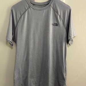 The North Face Gray Short Sleeve Tee Athletic Comfort